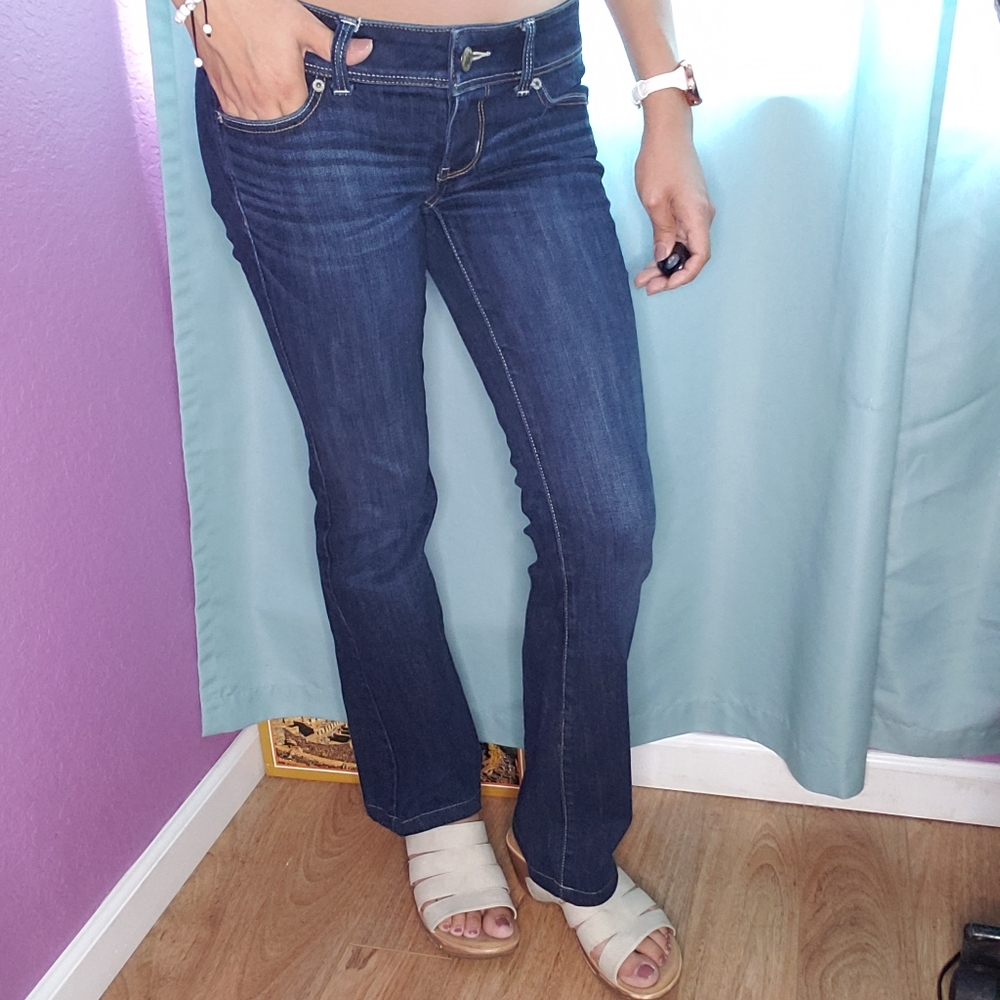 American Eagle Low Rise Boot Cut Jeans